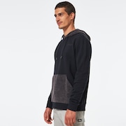 Soft Dye Po Hoodie - Blackout