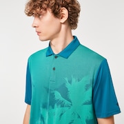 Oakley Reduct Polo - Aurora Blue