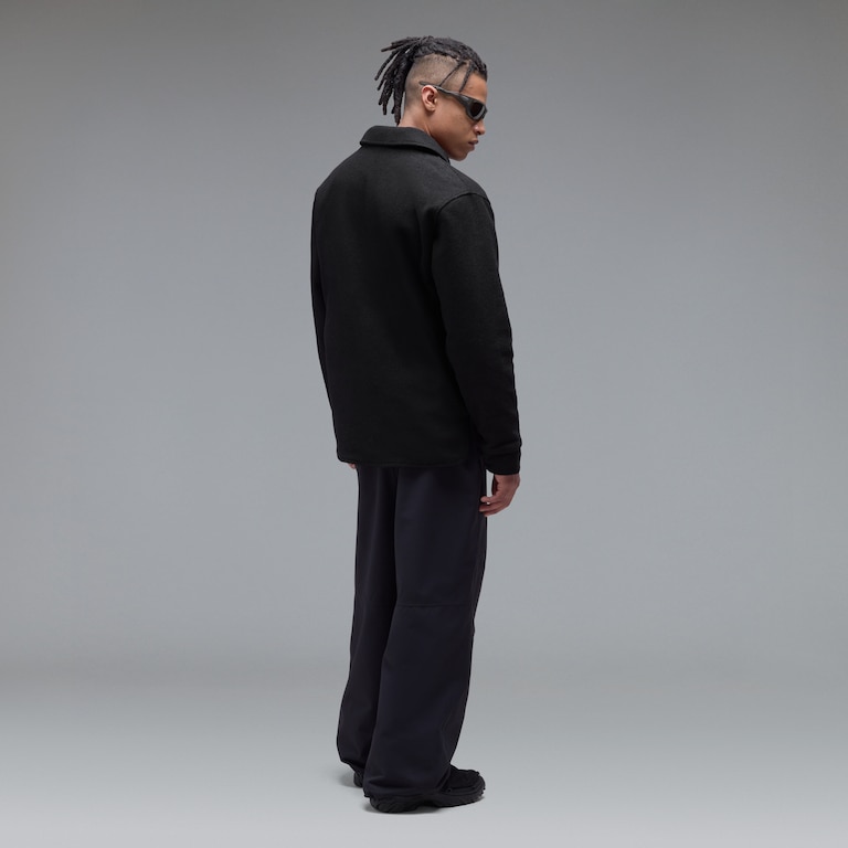 Off-Slope Solid Overshirt - Pitch Black
