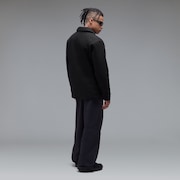 Off-Slope Solid Overshirt - Pitch Black