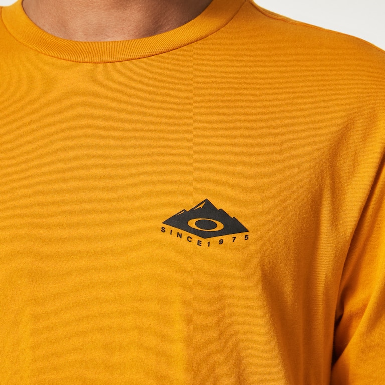 Peak Ellipse Tee - Amber Yellow