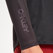 Factory Pilot Mtb LS Jersey - Black/Forged Iron