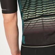 Sublimated Icon Jersey 2.0 - Ht Green/Bayberry Stripe