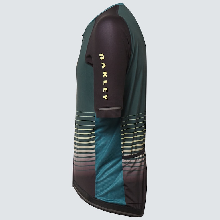 Sublimated Icon Jersey 2.0 - Ht Green/Bayberry Stripe