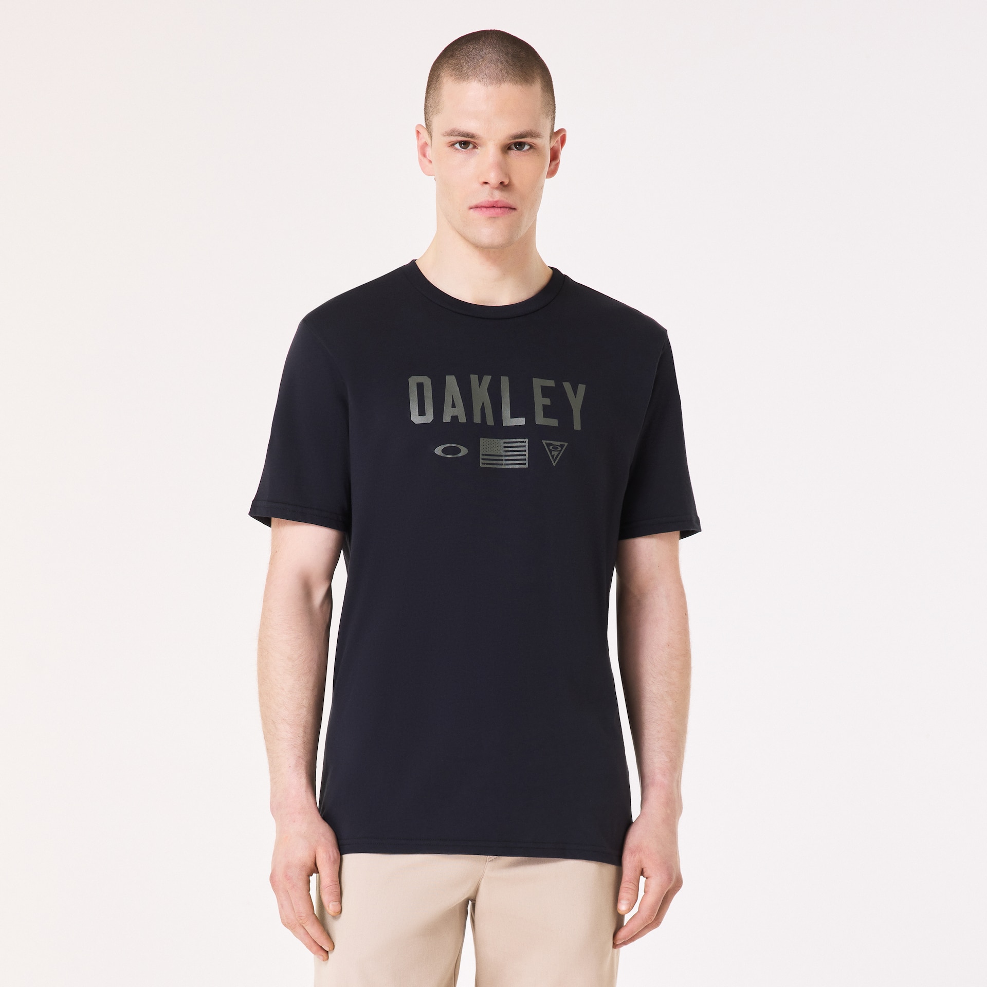 Oakley Men's Si Valor Tee - Blackout Size: S