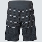 Split Floral 20 Rc Boardshorts - Green Flower/Stripe
