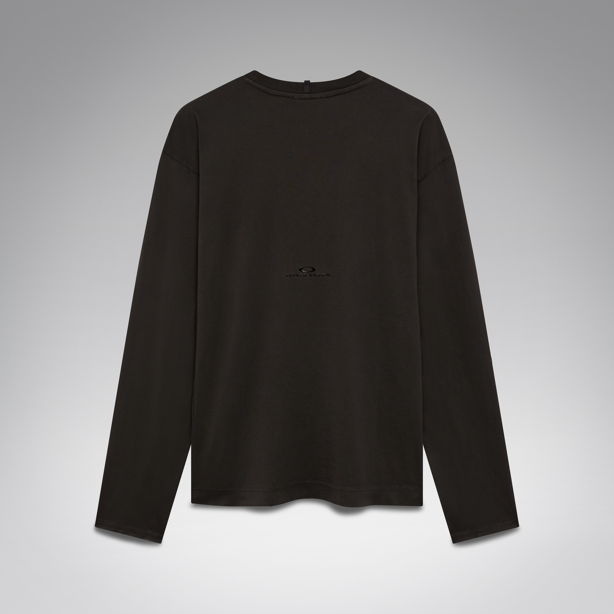 Oakley Jaylen Brown Latitude Veil LS Tee in Nearly Black | Oakley® LU