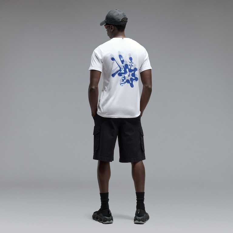 Waterscape Hibiscus Tee - White
