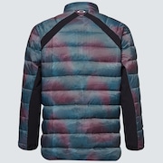 Skull Exalt Down Jacket - Black Print
