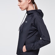 Run Free FZ Hooded Jacket - Blackout