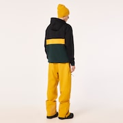 Tnp Nose Grab Softshell Hoodie - Black/Hunter Green