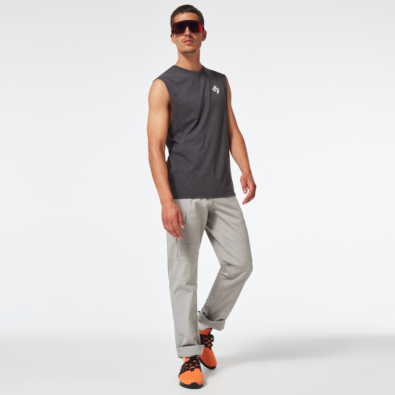 Palms B1B Tank - Dark Gray Heather