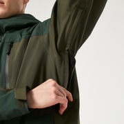 Tc Earth  Shell Jacket - New Dk Brush/Hunter Green