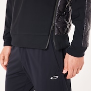 Skull Hybrid Pullover Jacket - Blackout