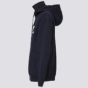 Rider Long 2.0 Hoodie - Black/White