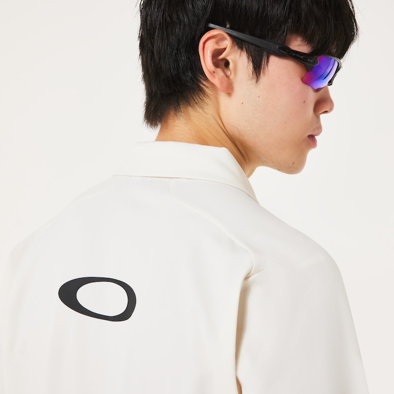 O-Sync Pack LS Undulate Shirt - Ceramic White