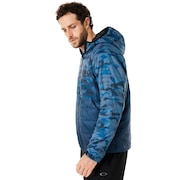 Enhance Insulation Quilting Jacket 8.7 - Blue Storm Print