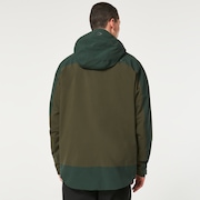 Tc Earth  Shell Jacket - New Dk Brush/Hunter Green