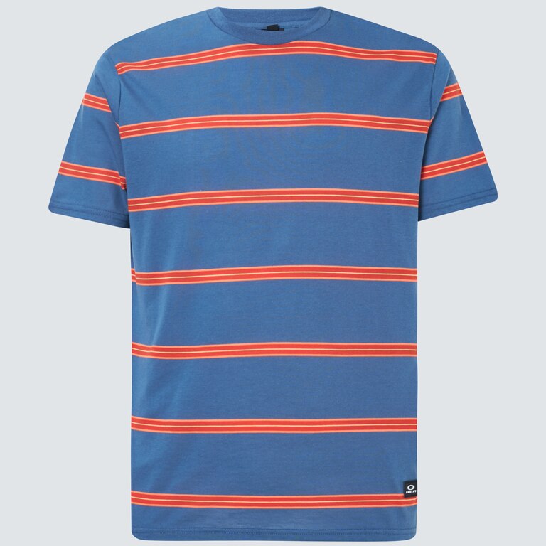 Six Stripes Short Sleeve  Tee - Interstellar Blue