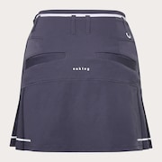 Elevate Deep Rise Pleats Skirt - Dark Cloud