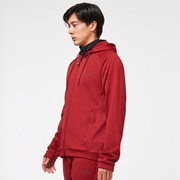 The Mask Fz Hoodie - Iron Red