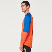 Factory Pilot Mtb LS Jersey - Scarlet Ibis