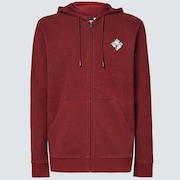 Palms B1B Fz Sweatshirt - Iron Red Heather