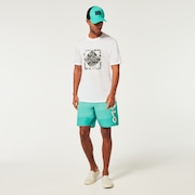 Retro Mark 19" Boardshort - Mint Green