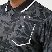 Oakley Roller Jq Polo - Blackout