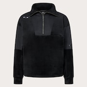 Elevate Pullover H/Z Fleece - Blackout