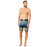 4 Way Stretch Scalop Hem 19" - Fathom