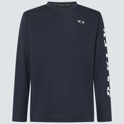 Slant Logo Print L/S Tee 6.0 - Fathom