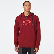 Bark FZ Hoodie 2.0 - Iron Red