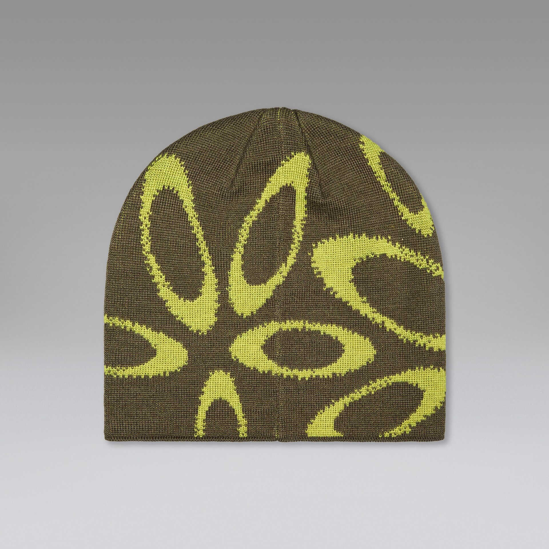 Oakley Ellipse Graphic Beanie in Deep Olive/Cactus | Oakley® US