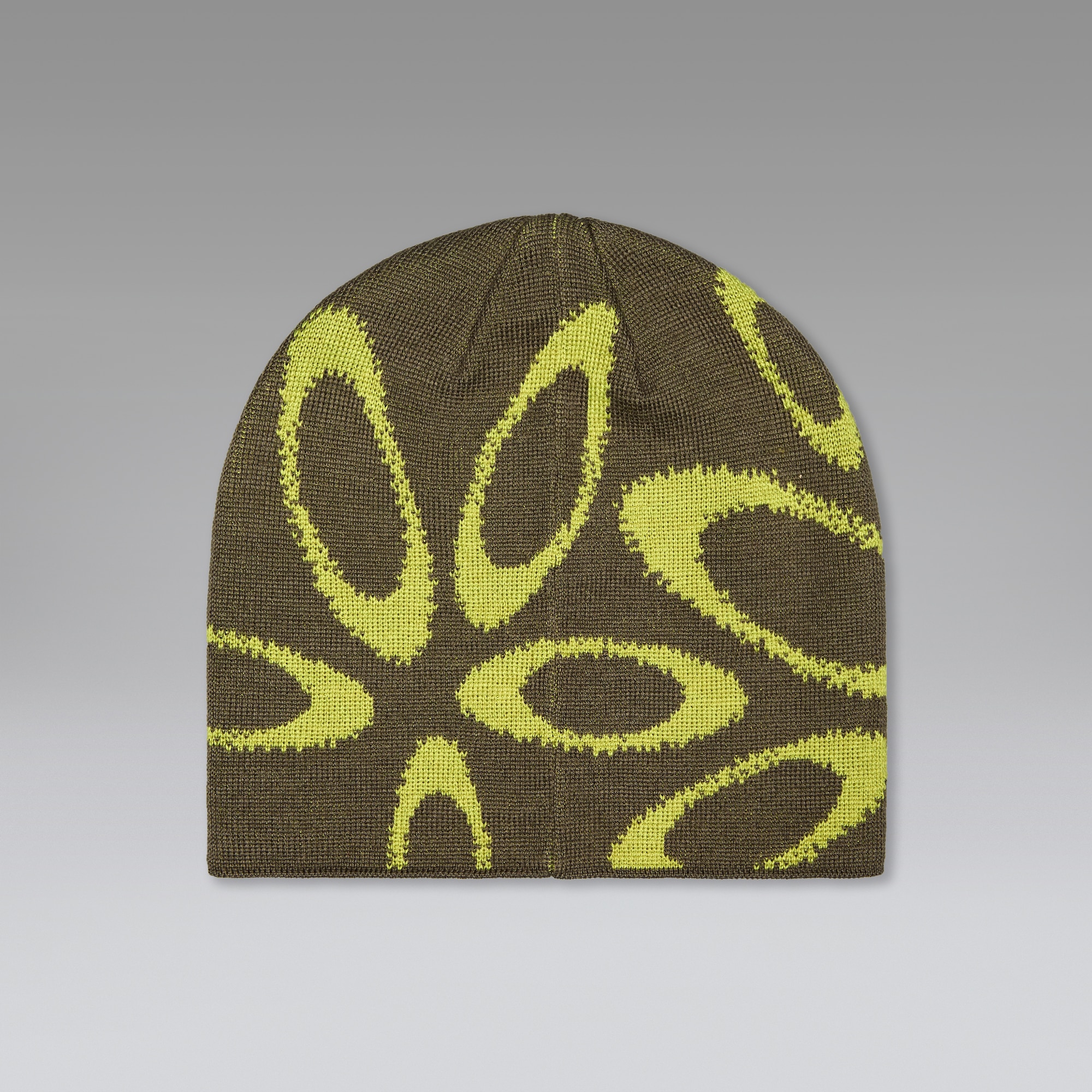 Oakley Ellipse Graphic Beanie in Deep Olive/Cactus | Oakley® US