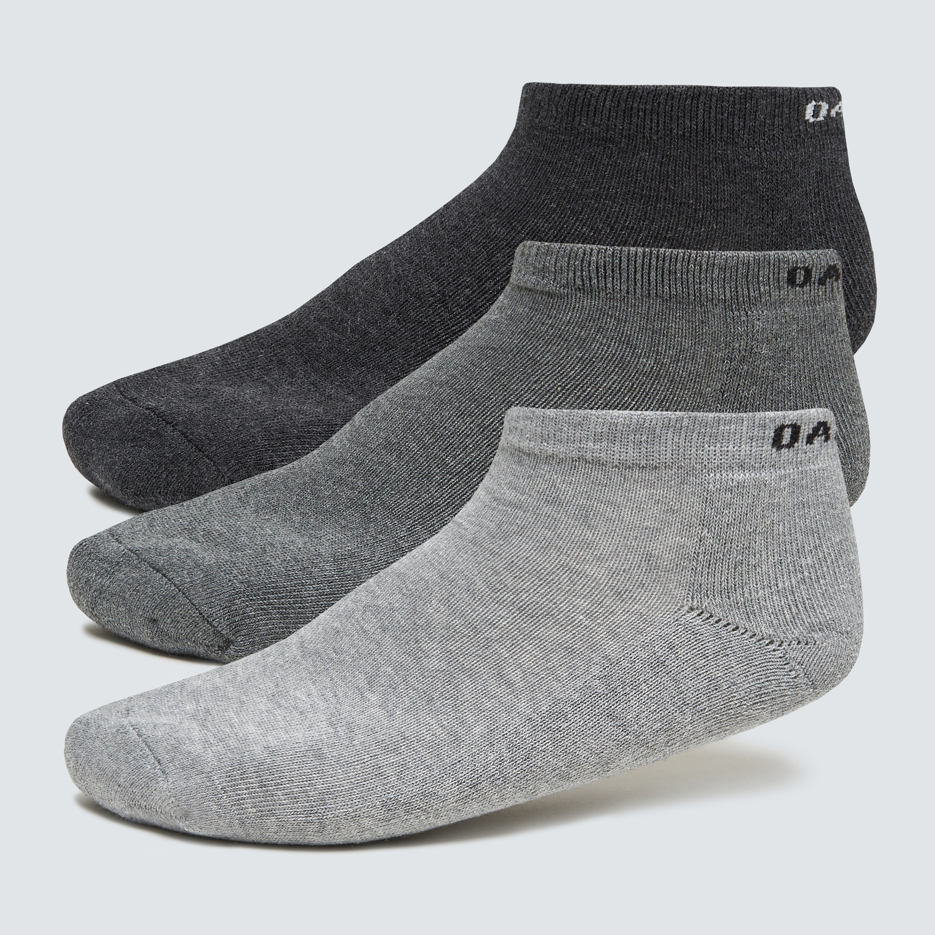 Oakley Men's Short Socks Heather (3 Pcs) Size: M