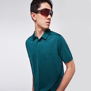 Gradient Gravity Polo 2.0 - Tree Green/Bayberry Heather