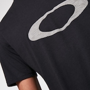 Embossed Ellipse Tee - Blackout