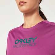 Wmns  Factory Pilot LS Jersey - Ultra Purple