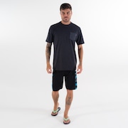 Bermuda Para Água Mark II Mesh Out Block - Blackout