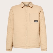 Quilted Sherpa Jacket - Humus
