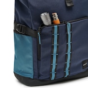 Utility Rolled Up Backpack - Foggy Blue