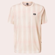 Vertical Sets Tee - Humus Zig-Zag Print