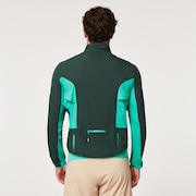 Elements Packable Jacket II - Hunter Green/Mint
