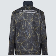 Oakley Crack Mx Hi-Neck Ls Shirt - Black Print