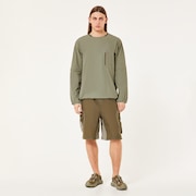 Latitude Flight Convert Shell Tee - Boulder Green