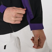 Evocative Shell Jacket - Blackout/Deep Violet