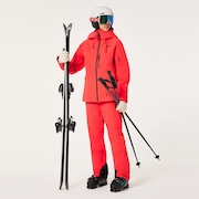 W. Canopy Insulated Jacket - Hibiscus Red
