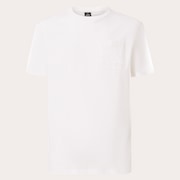 Relax Pocket Ellipse Tee - White