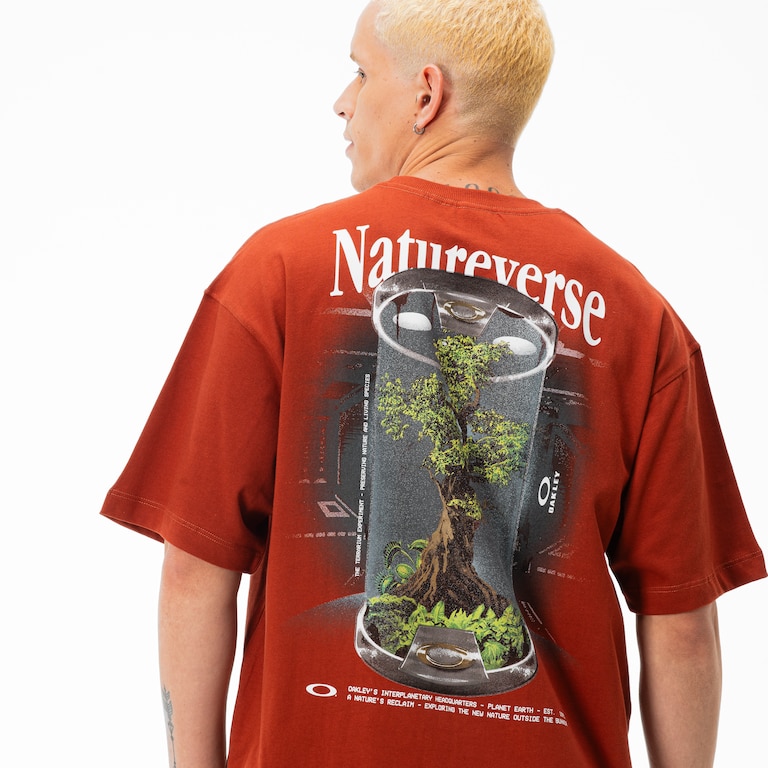 Camiseta Oakley Natureverse Terrarium - Flame Red